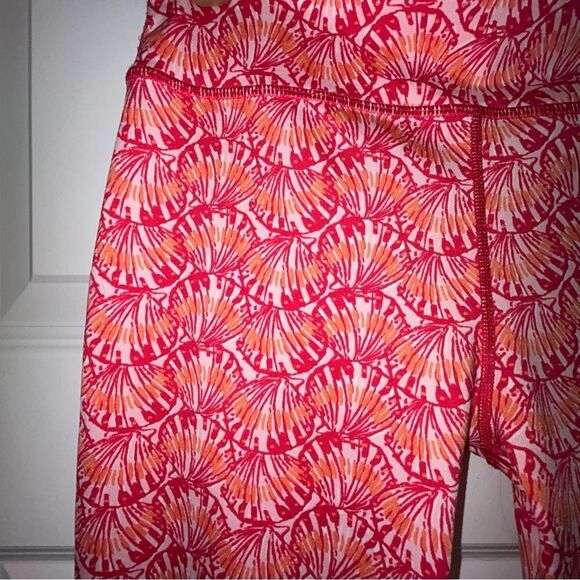Vineyard Vines Performance Shell Print Pull On Capri Athletic Legging Pants - Picture 2 of 5
